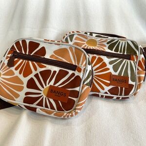 Bangs Shoes Floral Crossbody Fanny/Sling Pack Bag - used.